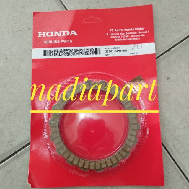 Kampas kopling supra x 125 original honda