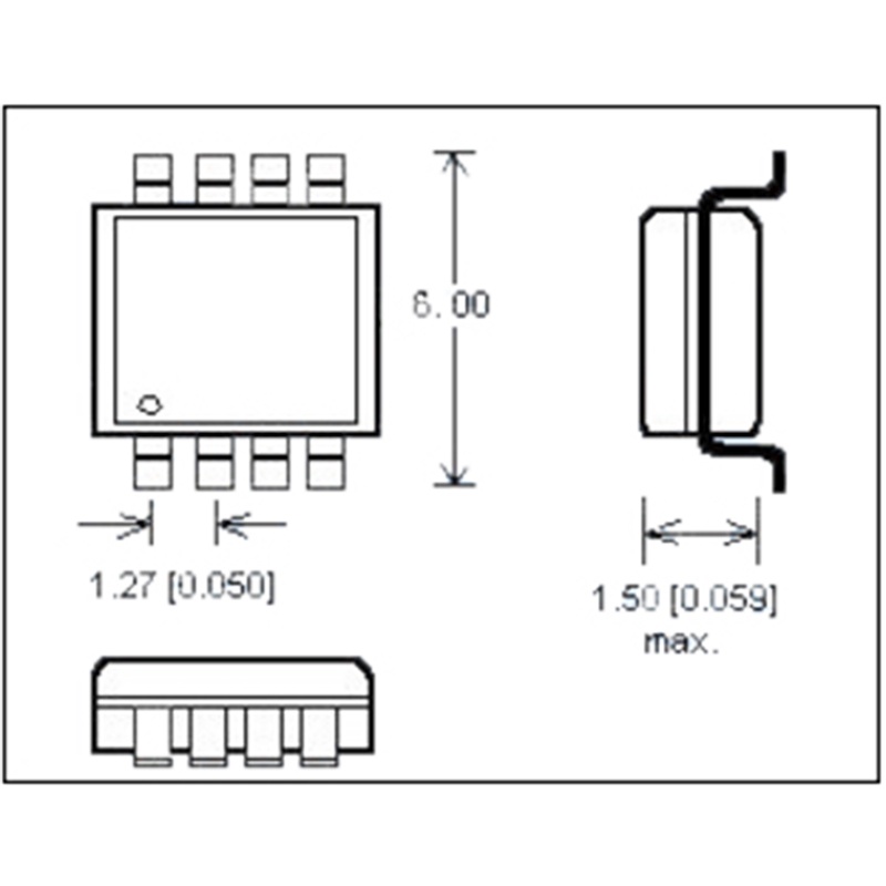 Chip IC AT45DB041D-SU SOP-8 AT45DB041D Serial Port Flash 4MB