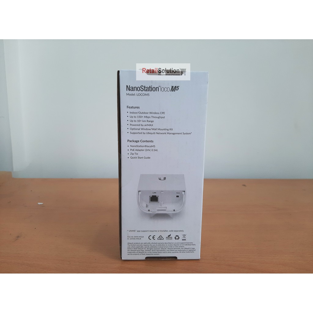 Access Point - Ubiquiti NanoStation Loco M5 5GHz AirMaxStation