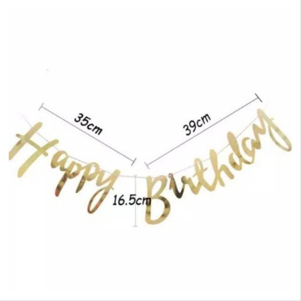 BANNER LATIN ULANG TAHUN/ HAPPY BIRTHDAY