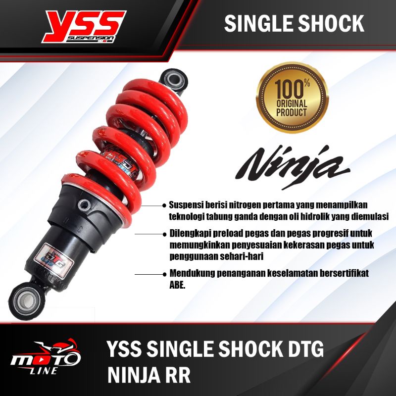 Shockbreaker YSS HYBRID DTG Ninja RR