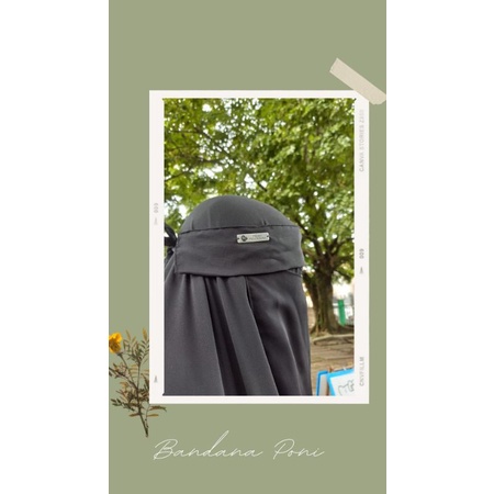 Cadar Bandana Cadar Bandana Poni Niqab Purdah Cadar Tali Cadar Karet