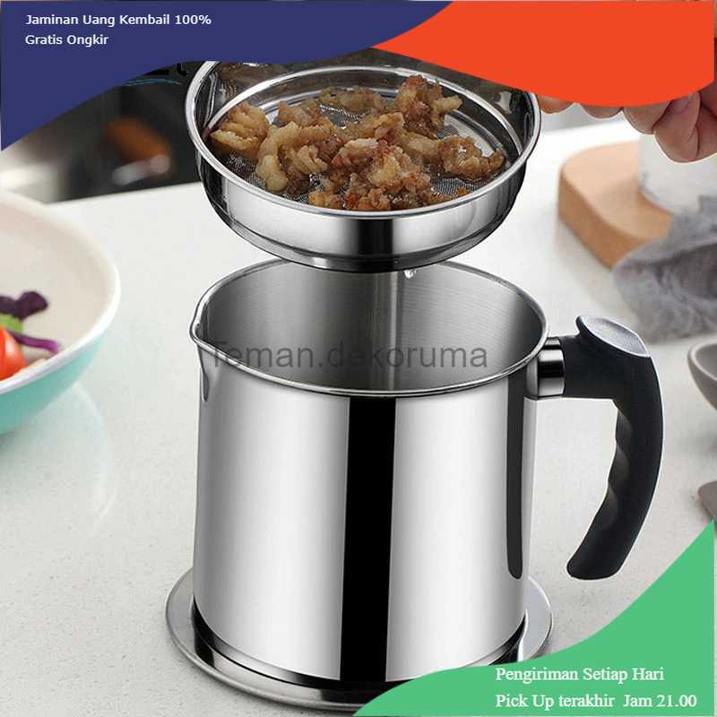 TD-AI005 Upnzt Saringan Minyak Oil Strainer Stainless Steel 1.3L - 2102