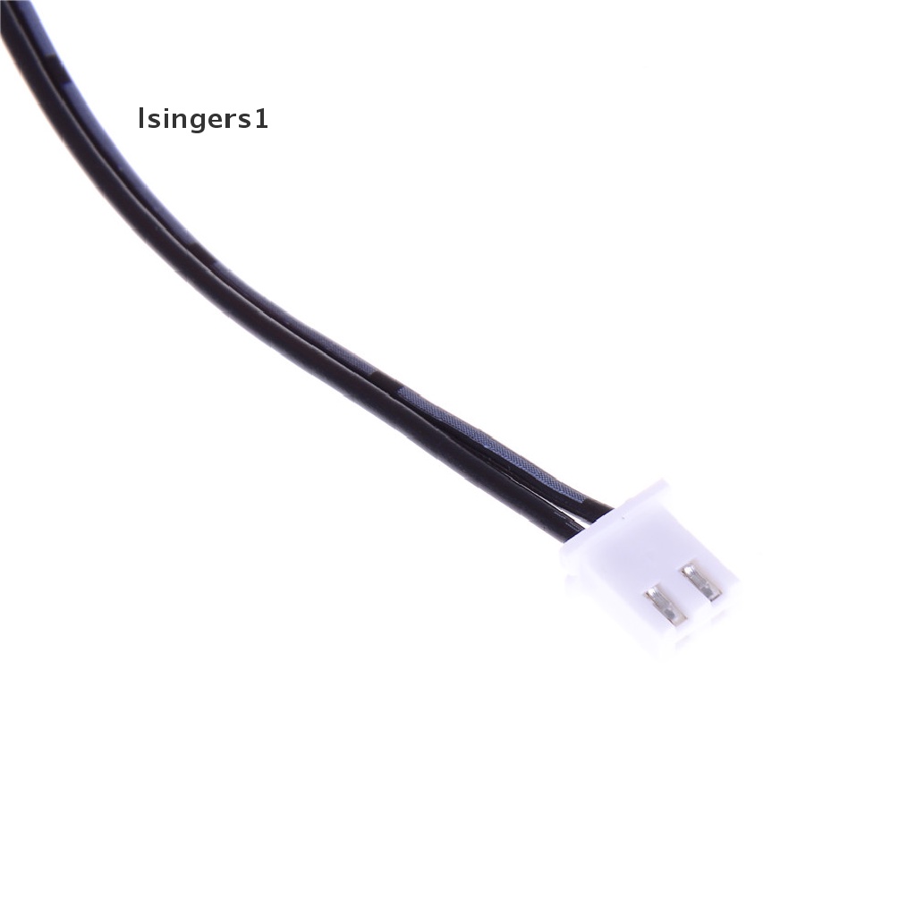 (lsingers1) 2pcs ntc Kabel sensor Suhu 10k 1% 3950 Panjang 30cm