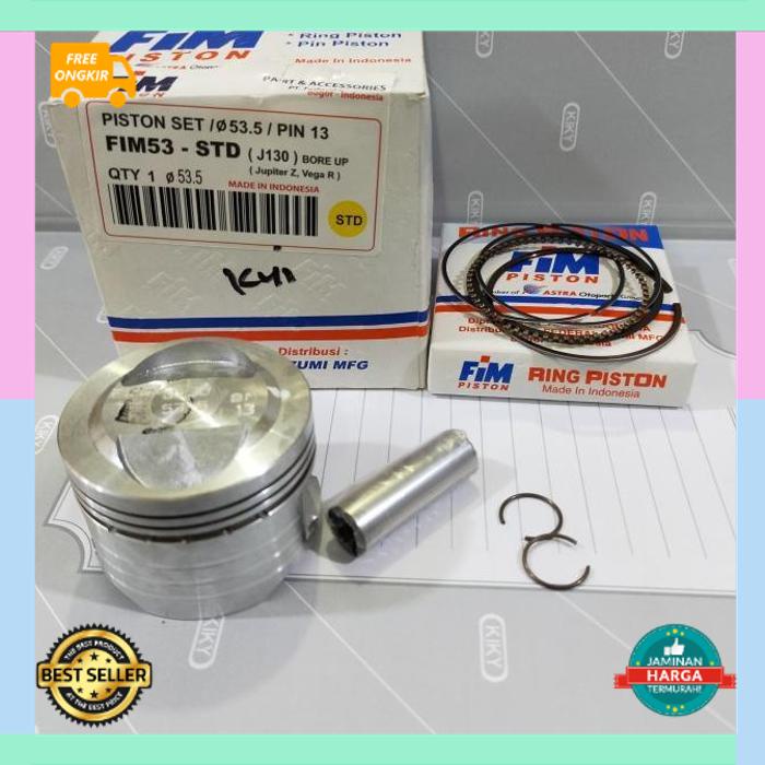 COD ORIGINAL Seher Piston kit FIM 53 JUPITER Z PEN 13 - 53,5 54 54,5 55 MM PREMIUM