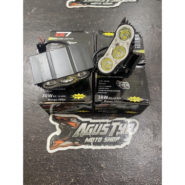 lampu led owl 3 mata