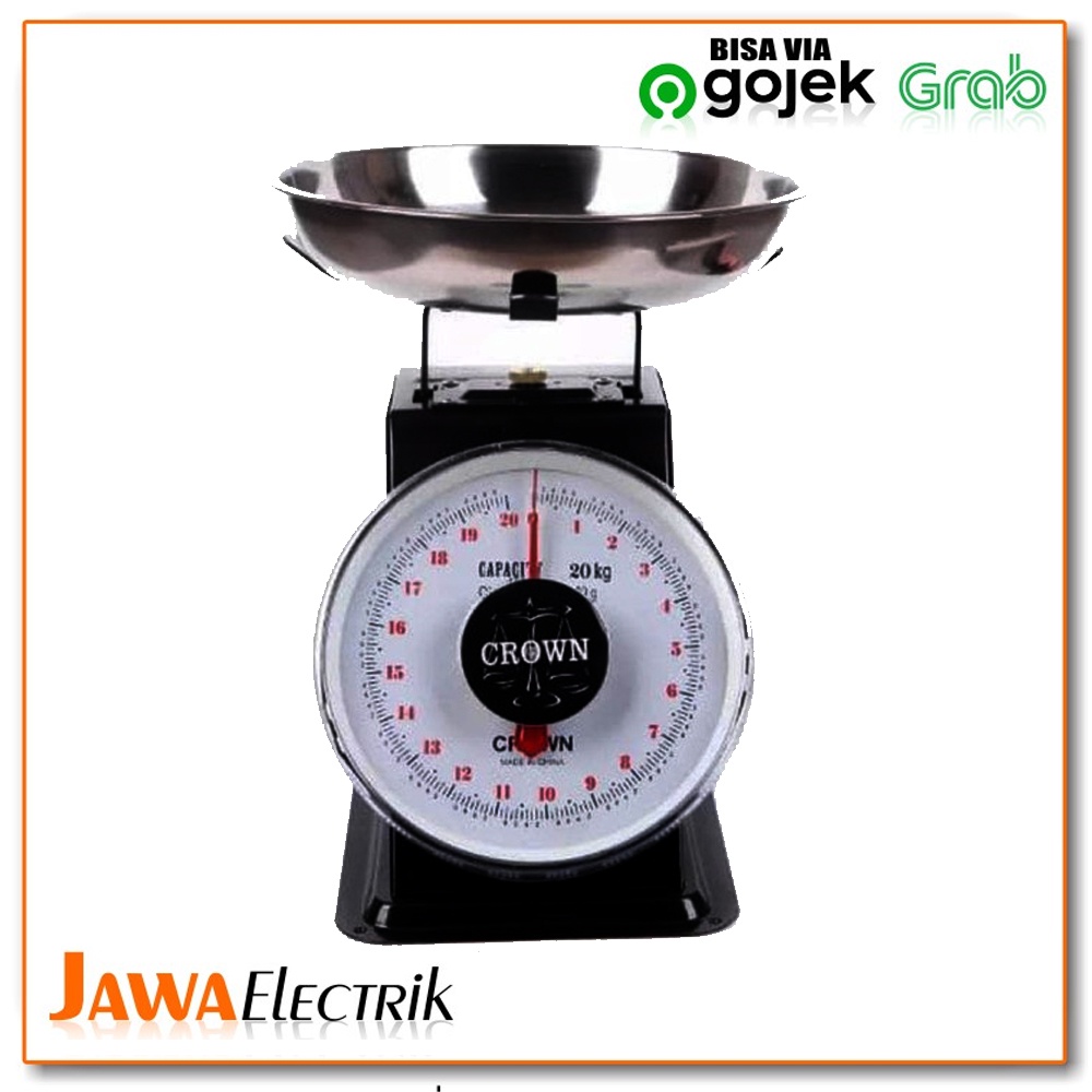 Timbangan Duduk/Timbangan Manual/Timbangan Buah Crown 20 Kg