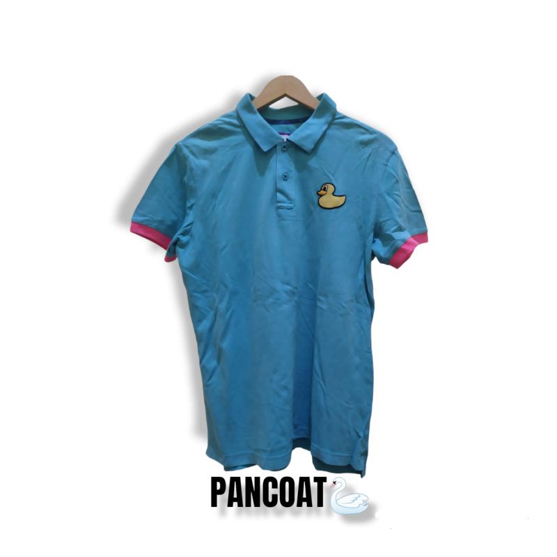 kaos kerah original pancoat second free 1topi random