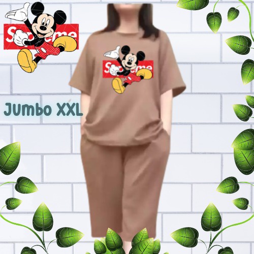 SETELAN KULOR JUMBO/SETELAN JUMBO CELANA KULOT/SET JUMBO/SETELAN WANITA JUMBO/SETELAN WANITA XXL
