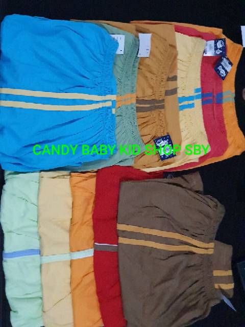 Celana Pendek Ryan Club Anak Warna Garis XXXL Murah Halus