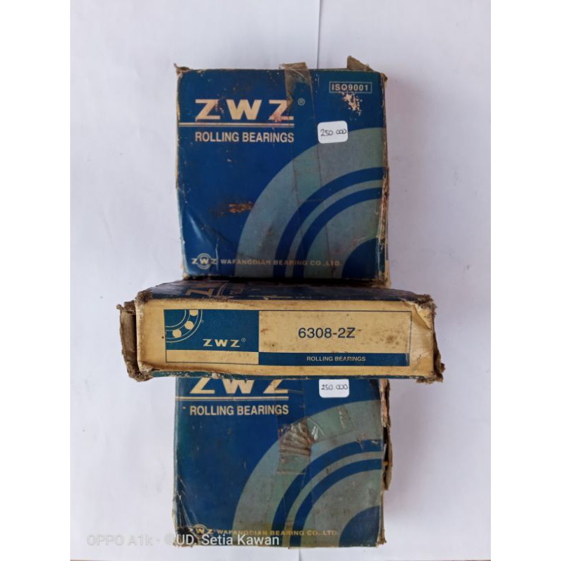 Bearing Original ZWZ 6308 ZZ