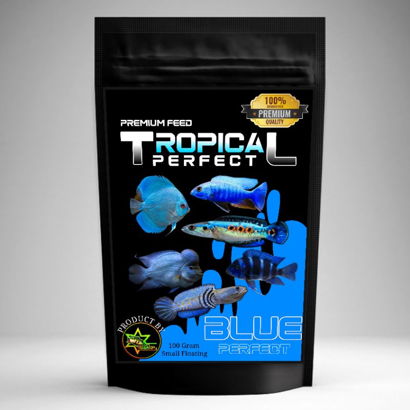 Tropical perfect blue pelet premium blue pigment 100 gram