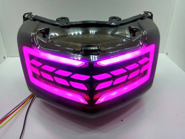 STOPLAMP NMAX BIRU SEN RUNNING FLASH