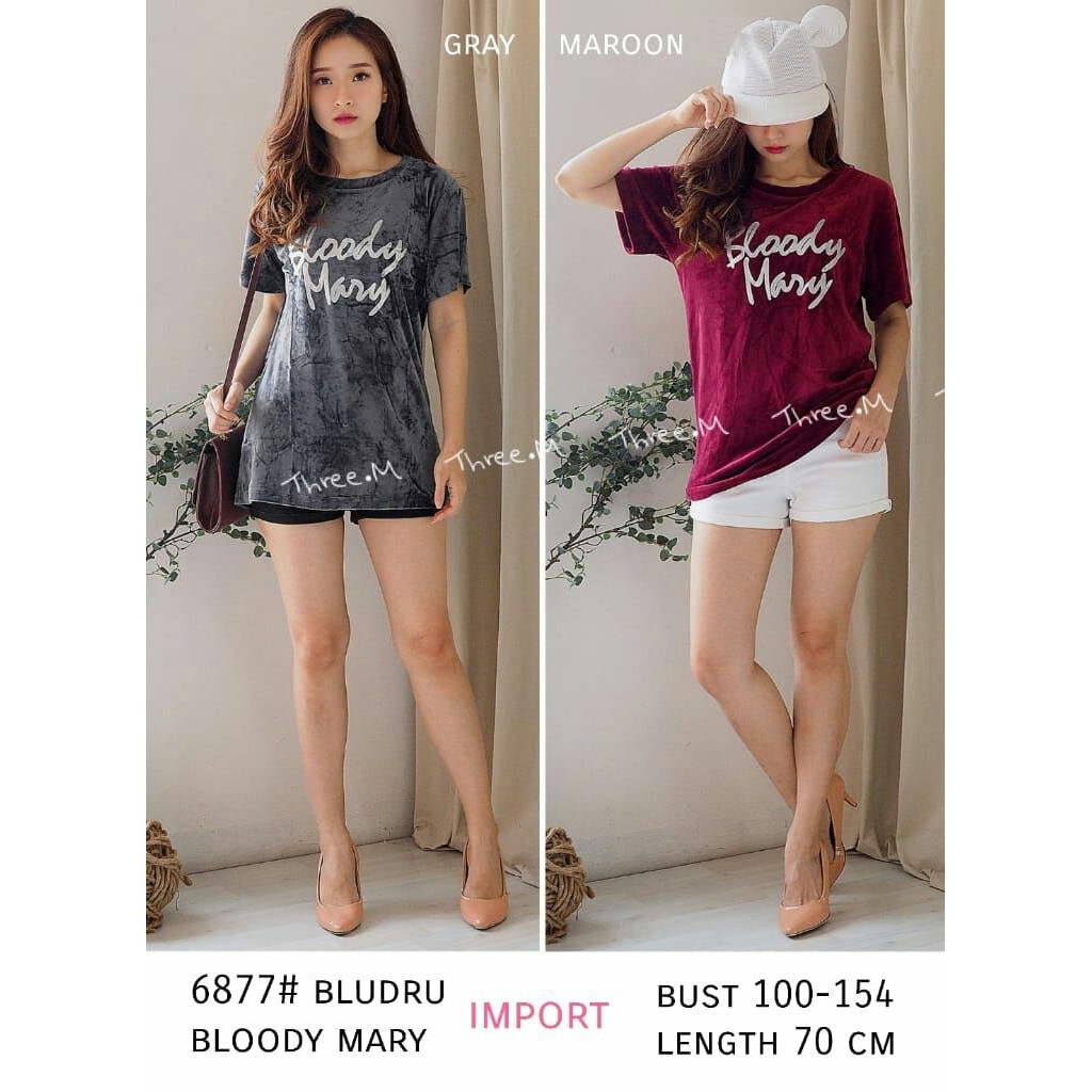 atasan wanita bahan bludru /v neck top murah import / kimono wanita