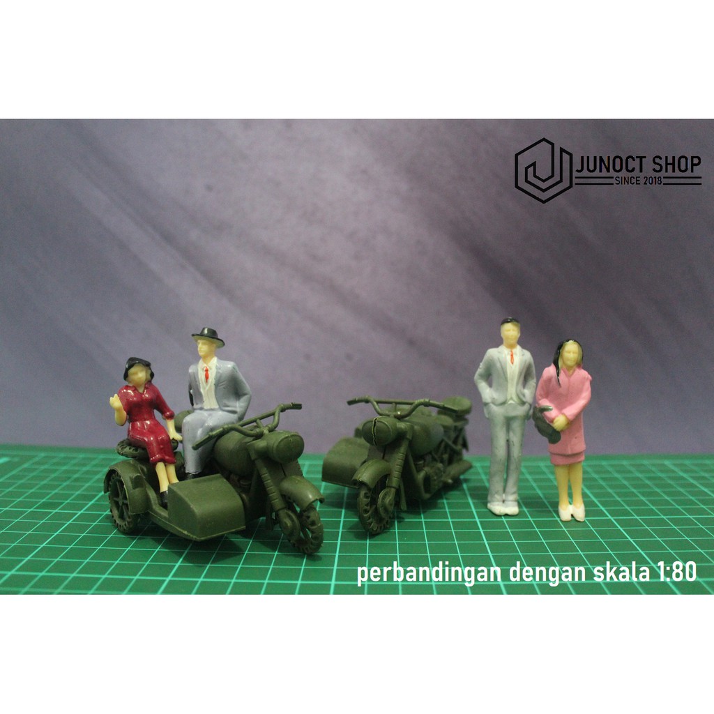 MOTOR PERANG MILITER SKALA 1:30 1/30 - DIORAMA / MAKET / MINIATUR