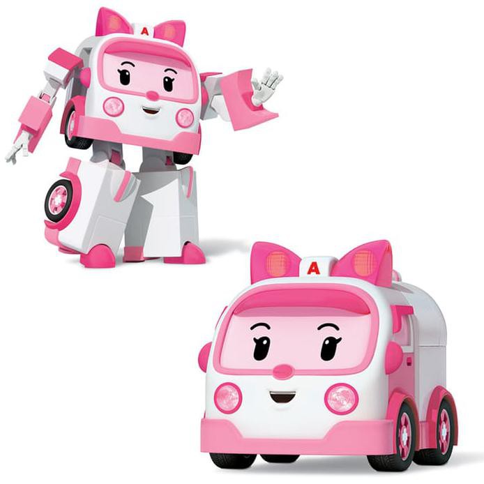 Figur Robocar Poli Transform - Amber