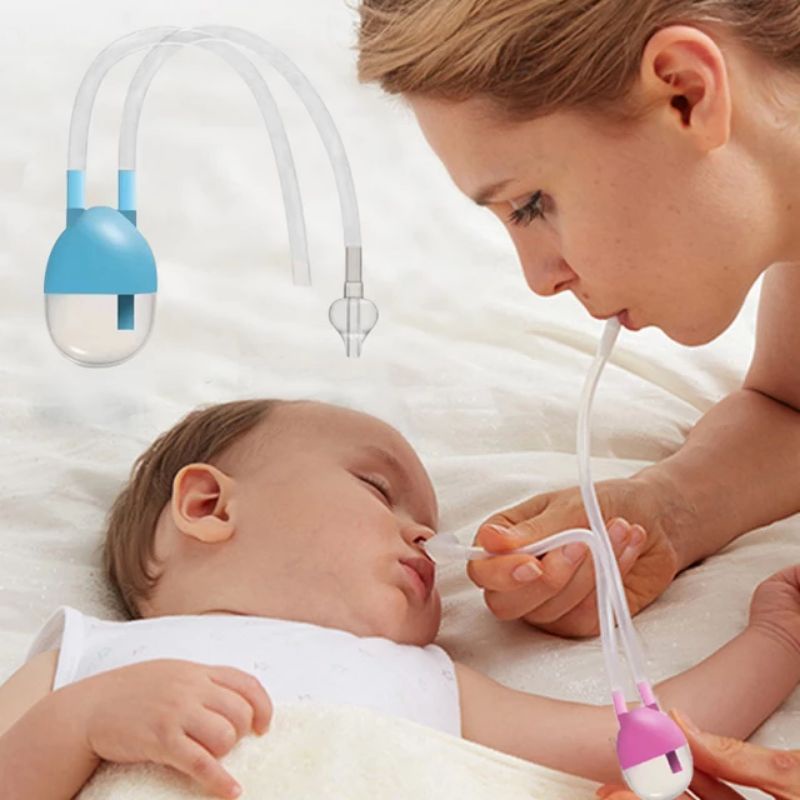 [ANA0002] LUSTY BUNNY Nasal Aspirator DOUBLE TUBE Free Box - LustyBunny Alat Sedot Ingus Bayi / Alat Penyedot Pilek Anak