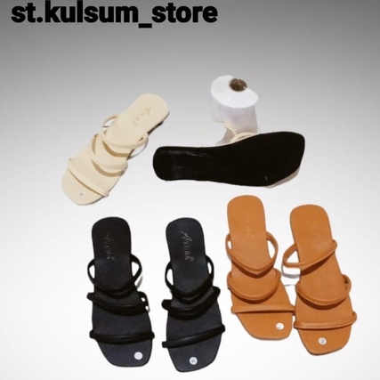 Sandal Teplek Tali Ac Wanita BN2 Terbaru