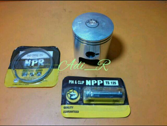 PISTON KIT TS 125 SUZUKI TS 125 SIZE STD 25 50 75 100 SEHER KIT TS 125 OVERSIS STD 25 50 75 100-1
