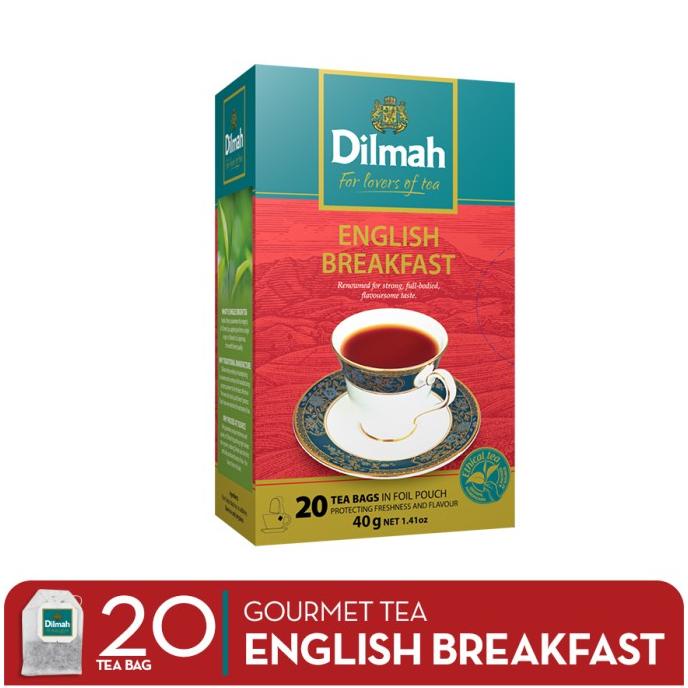 

(BISA COD) Dilmah Gourmet Tea English Breakfast - Teh Celup BERKUALITAS Kode 121
