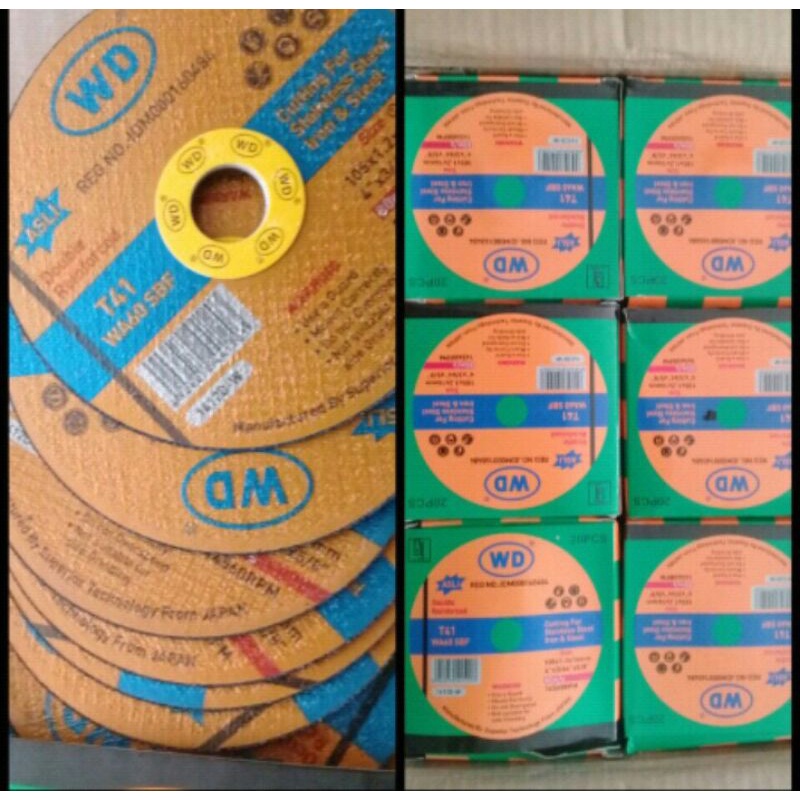 Original WD Gerinda /Gerinda gurinda potong 4 inch