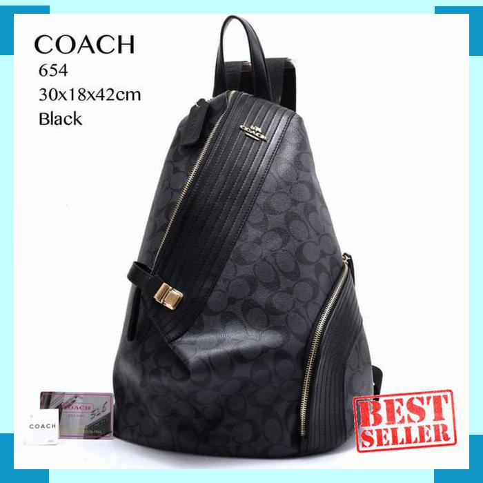 PROMO Tas COACH BACKPACK 654#A357 |tas branded |tas import |tas wanita MURAH