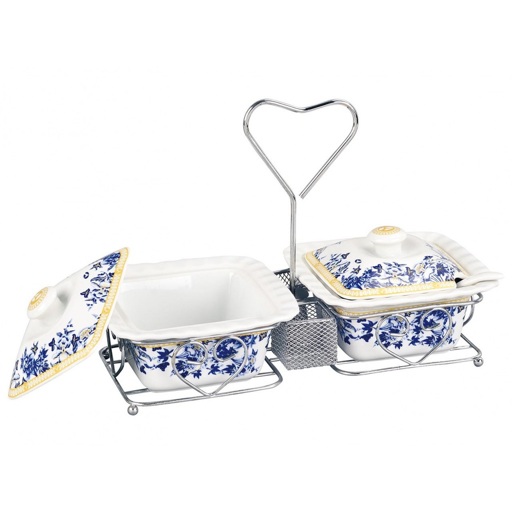 Tempat sambal kotak VICENZA Ba720 wadah saji tempat saos dan tempat bumbu ayana square jar, prasmana