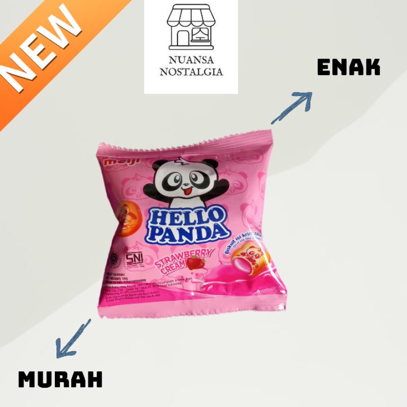 

TERMURAH! Hello Panda - Biskuit Isi Krim Aneka Rasa