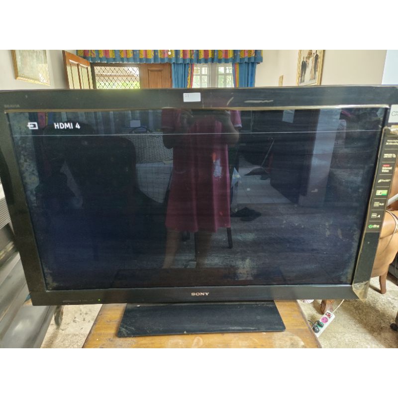 TV LCD SONY 40 INCH 40IN 40INCH KDL-40CX520 TELEVISI LED SECOND BEKAS KONDISI TIDAK NYALA RUSAK PRELOVED