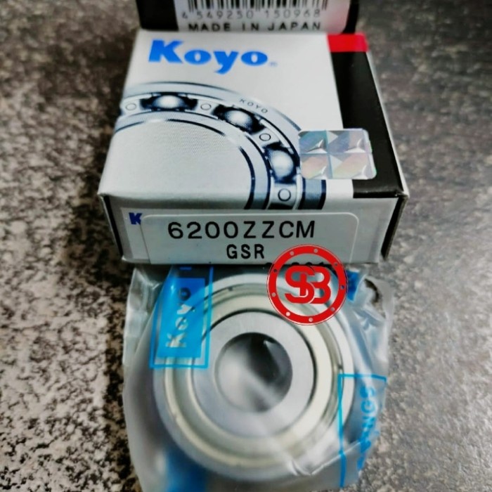 BEARING 6200 ZZ / 6200ZZ C3 KOYO JAPAN ORIGINAL