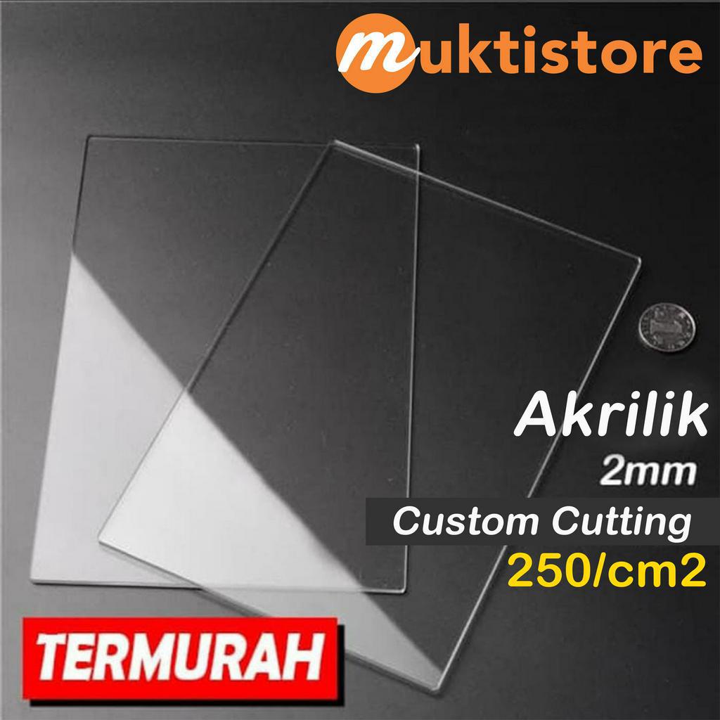 Custom Cutting Akrilik 2mm Menggunakan mesin laser