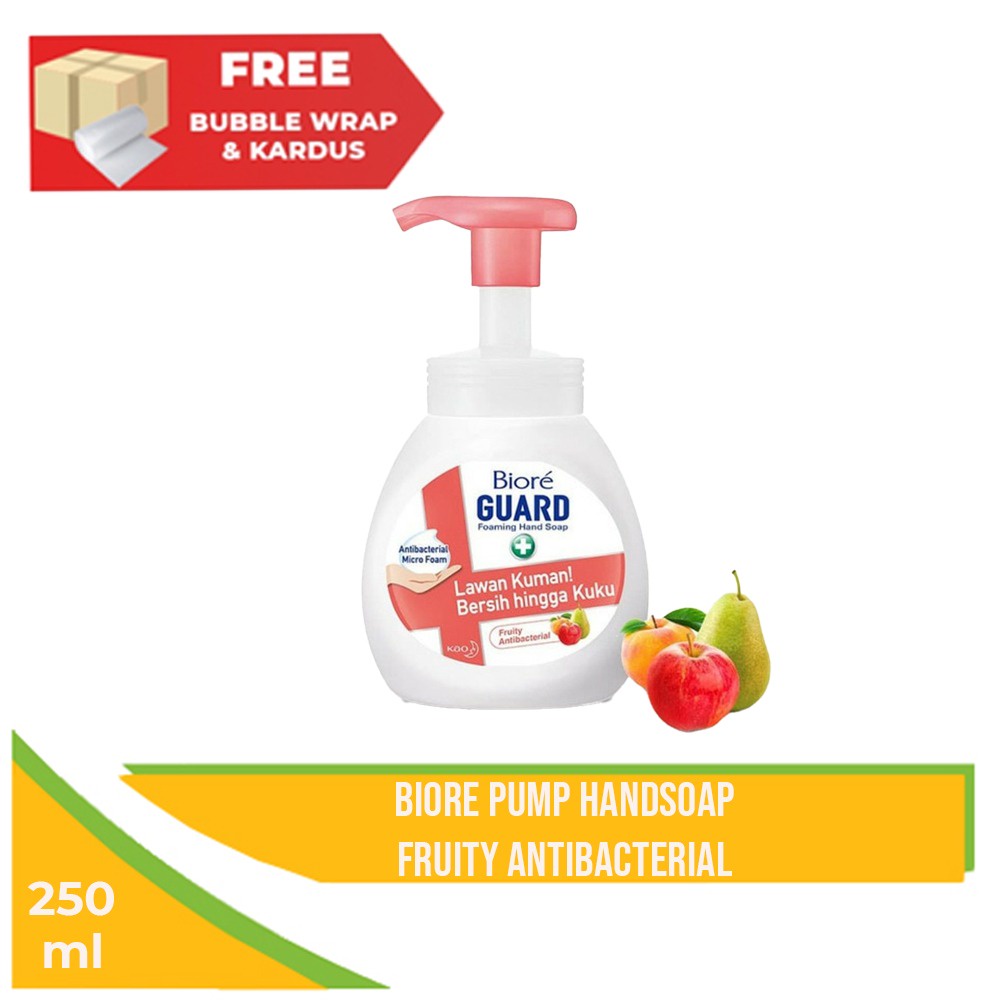 Jual Biore Guard Foaming Hand Soap 250 Ml Pump Shopee Indonesia