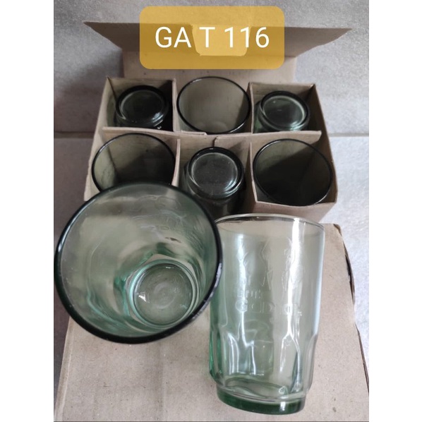 Gelas Kopi Gadjah GA-T116 (1 Lusin = 12pcs) Gojek Only