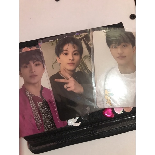 pc photocard photo card mark lee hot sauce boring chilling cafe nct dream