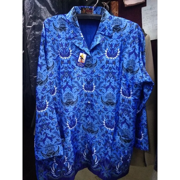 Seragam Dinas Batik Korpri silky/sutra Ukuran Jumbo Big Size Pria Wanita