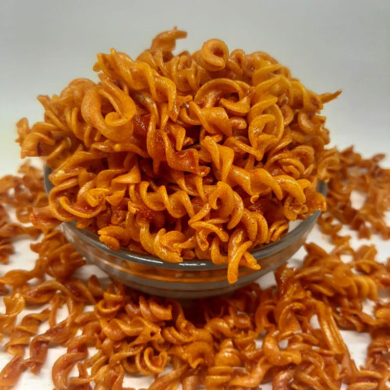 

Makaroni Spiral Makanan Kekinian Hits Enak Kriuk (Crunchy_Bee) 250gr