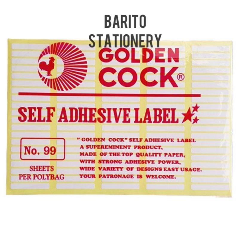 

1Set Label Golden Cock 99/103/108- Label Golden Cock murah