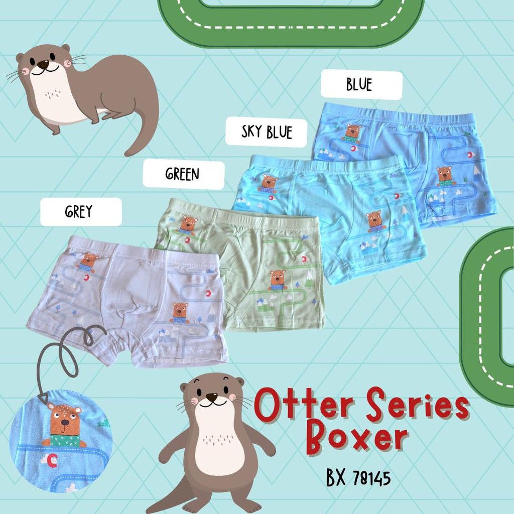 1 PCS KIANO KID | Boxer anak Cd Anak Cowok Segi4  KM 702 Bahan super soft