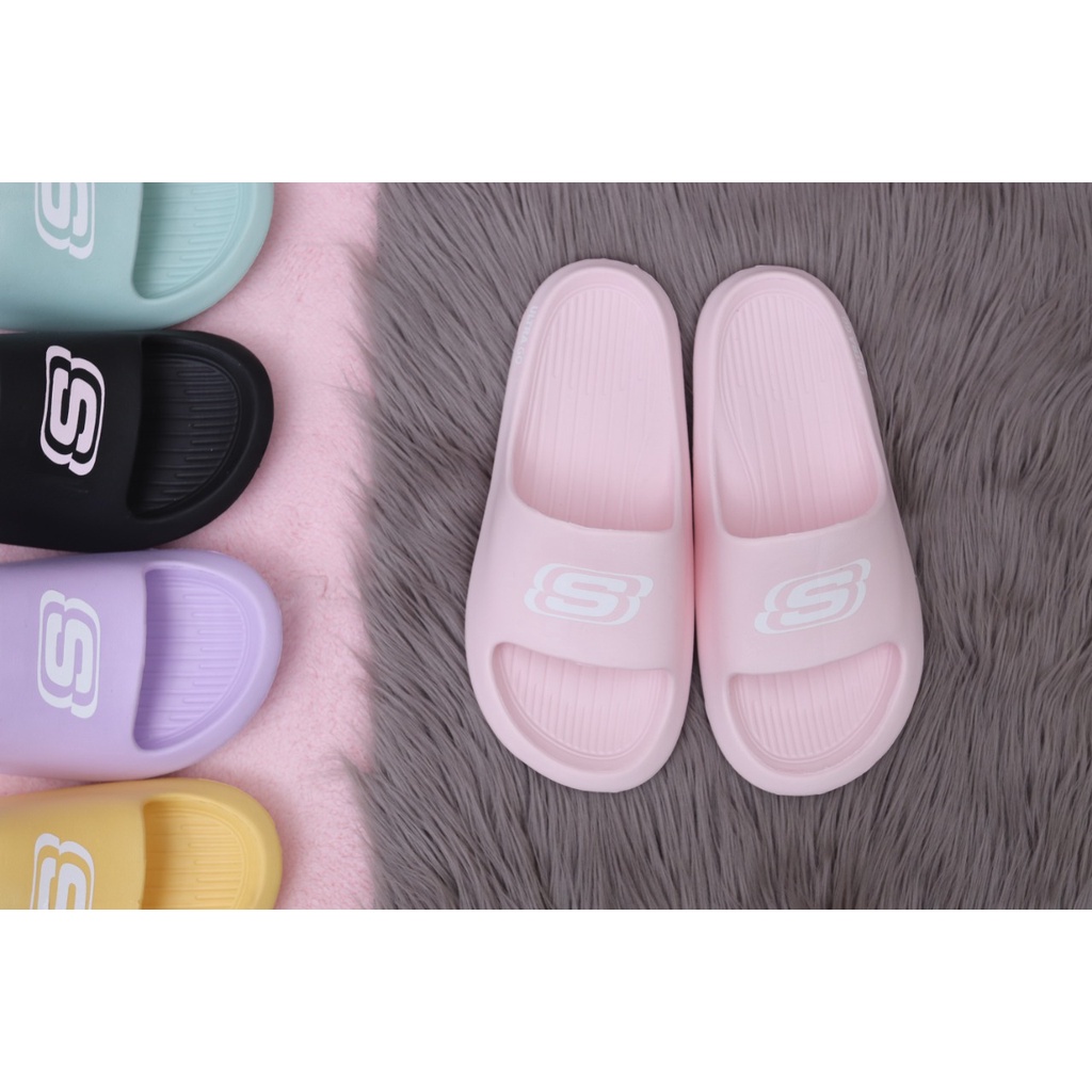 Sandal Selop Wanita Sandal Sketchers Cewek Terbaru Sandal Wanita Skechers Sendal Slop Wanita