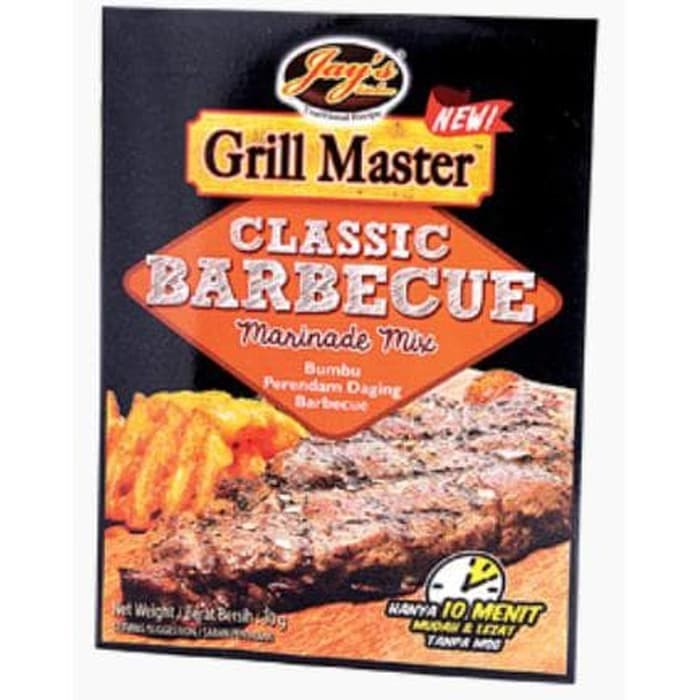 

Jays Grill Master Classic Bbq Marinade Mix 30Gr