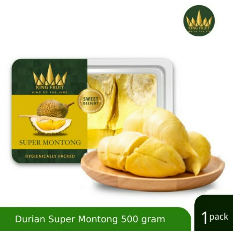 

King Fruit Durian Super Montong Premium Durian 500 Gram