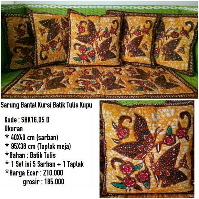 Sarung Bantal Kursi Batik | Sarung Bantal Kursi Murah | Sarung Bantal Kursi batik | Sarung Bantal