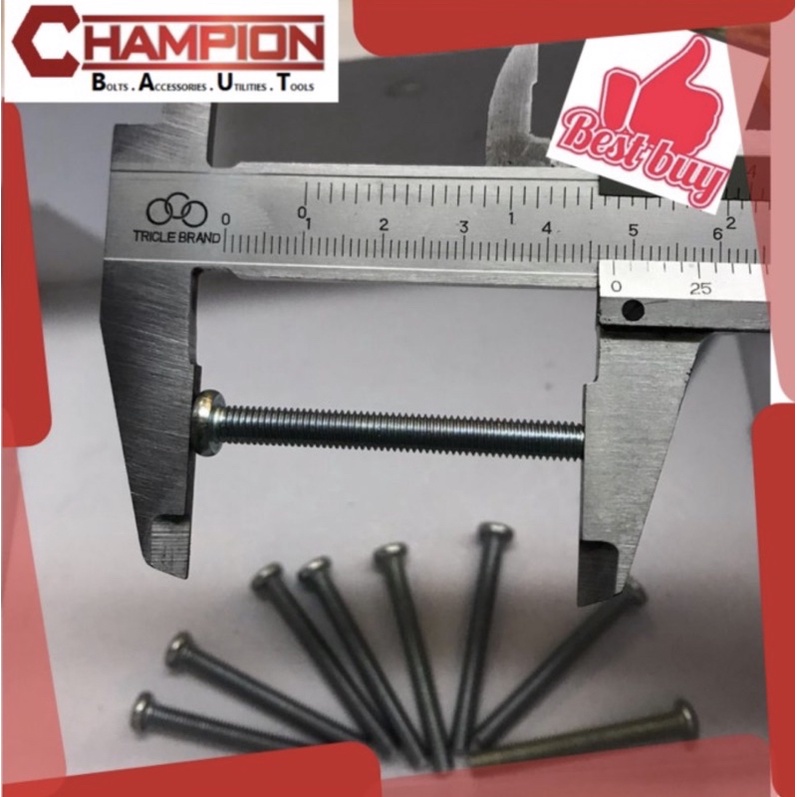 Baut JP Obeng + 5mm x 45mm (4,5cm)