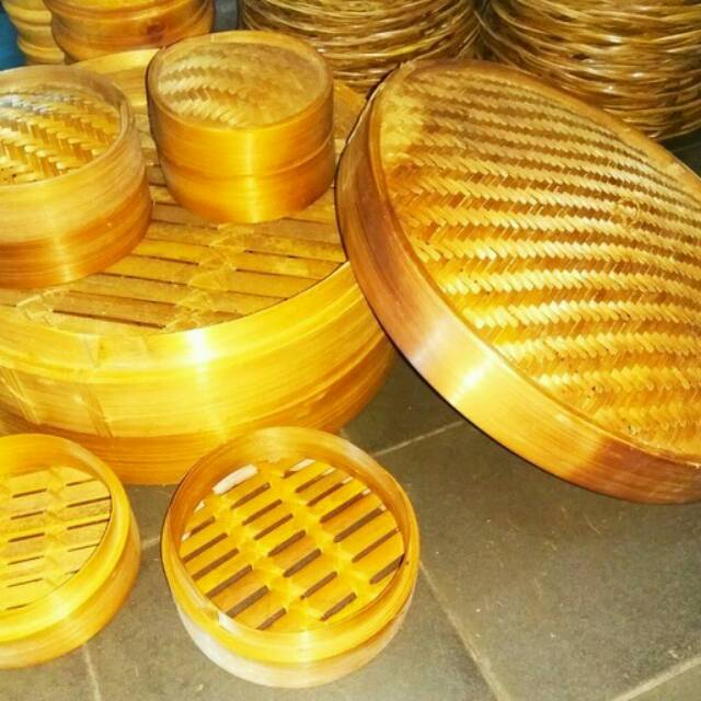 kukusan dimsum bambu Klakat siomay (2susun)