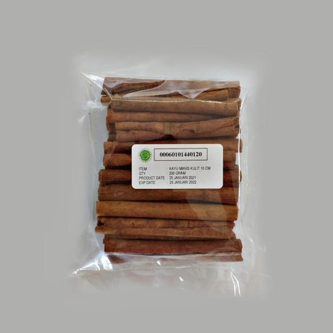 

bumbu Kayu Manis Kulit Stick 10 cm 200 GR