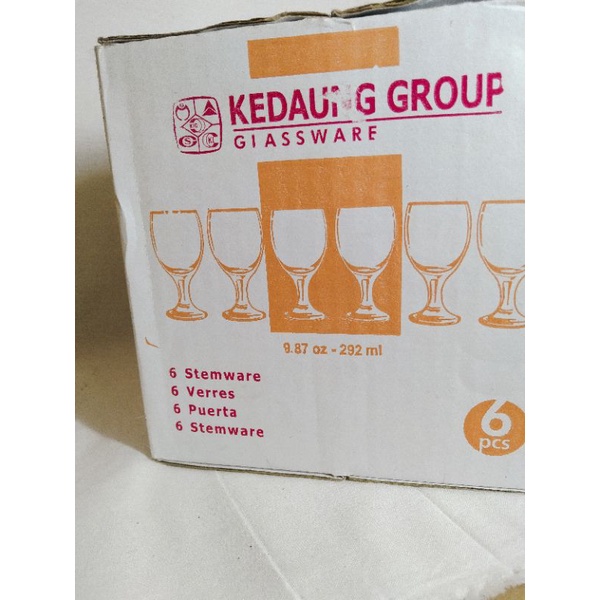 Gelas kedaung/gelas wine/tumblers