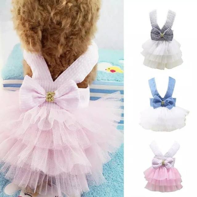 Pet Clothes &quot;DRESS TUTU PITA&quot; Baju Kucing Anjing