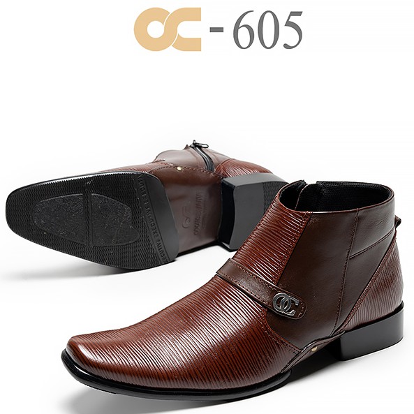 SEPATU FORMAL / KULIT ASLI / SEPATU KANTORAN / ODON CIBADUYUT/ OC-605