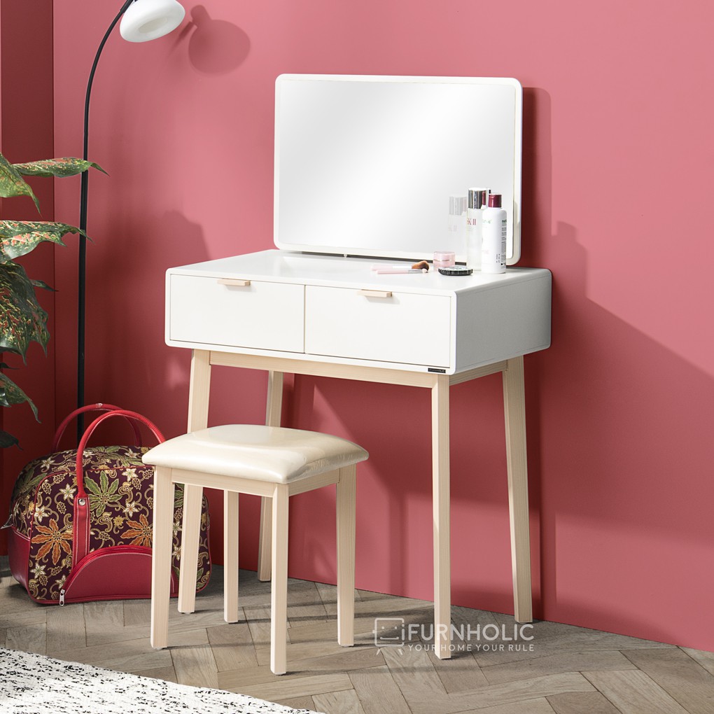 IFURNHOLIC Raisa Console Sets | Meja Rias Minimalis | Meja Make Up | Meja Console | Vaniti Table | D
