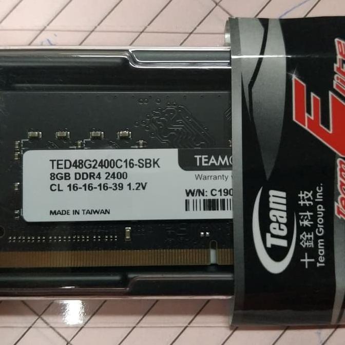 Team Elite Sodim 8GB DDR4 2400